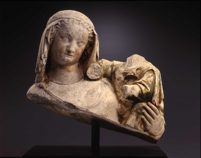 Fragment de Vierge à l’Enfant